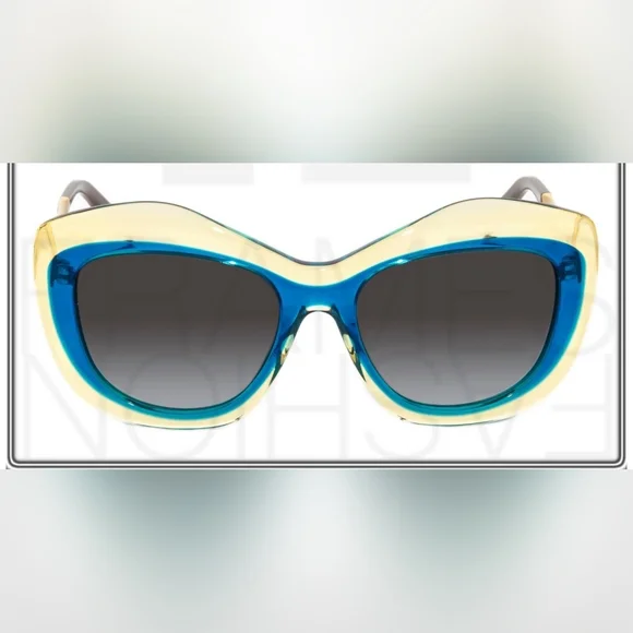 Fendi | Accessories | Fendi Ff 029s Transparent Blue Yellow  display picture 3